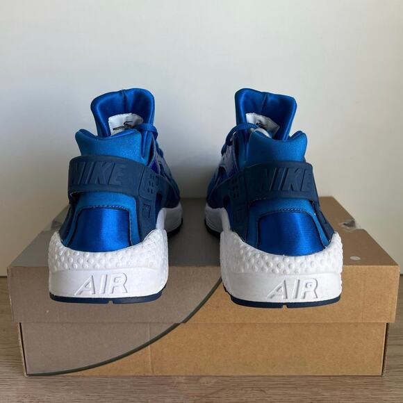 Nike Air Huarache ‘Metallic Blue/White’ Sneakers - W 12- M 10.5 main image 9